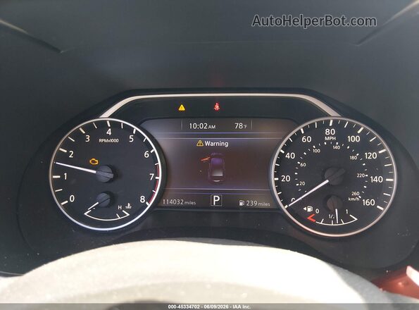 1N4AA6AP9GC439177 2016 NISSAN MAXIMA Black Հետևի նստատեղերի տեսք