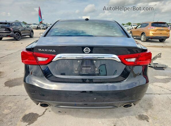 1N4AA6AP9GC449238 2016 NISSAN MAXIMA Черный Вид сзади