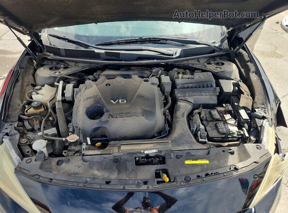 1N4AA6AP9GC449238 2016 NISSAN MAXIMA Черный Вид задней части салона