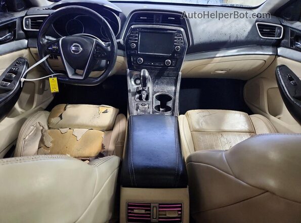 1N4AA6AP9GC903410 2016 NISSAN MAXIMA Silver Առջևի վահանակի տեսք