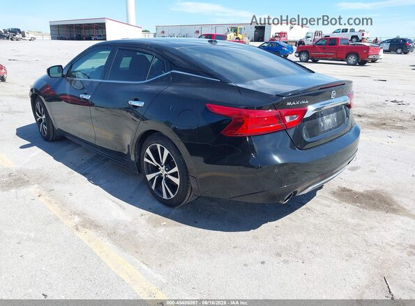 1N4AA6AP9HC365874 2017 NISSAN MAXIMA Black Задня ліва чверть