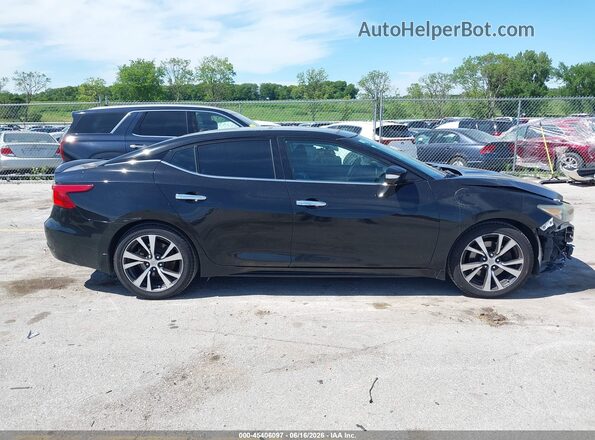 1N4AA6AP9HC365874 2017 NISSAN MAXIMA Black Вид задньої частини салону