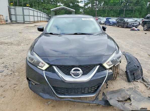 1N4AA6AP9HC383257 2017 NISSAN MAXIMA Black წინა ხედი