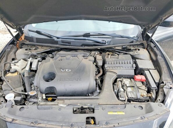 1N4AA6AP9HC383257 2017 NISSAN MAXIMA Black უკანა სალონის ხედი