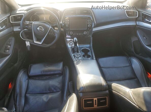 1N4AA6AP9HC402096 2017 NISSAN MAXIMA Black Widok deski rozdzielczej