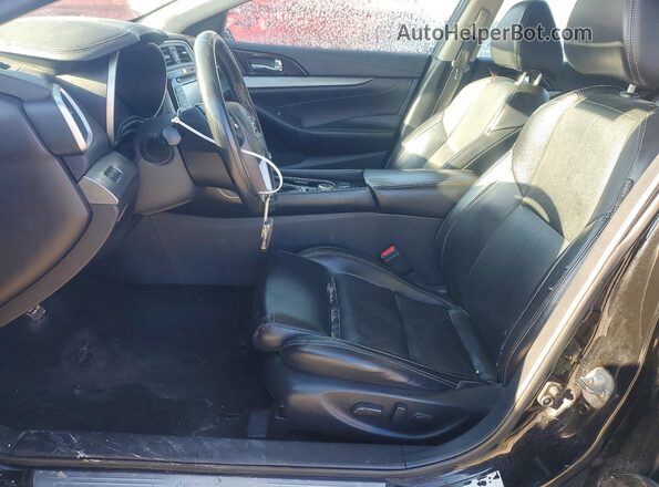 1N4AA6AP9HC402096 2017 NISSAN MAXIMA Black Widok wnętrza z przodu