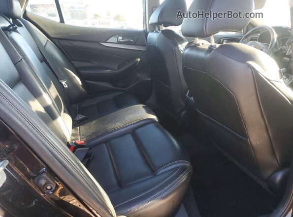 1N4AA6AP9HC402096 2017 NISSAN MAXIMA Black Widok tylnych siedzeń