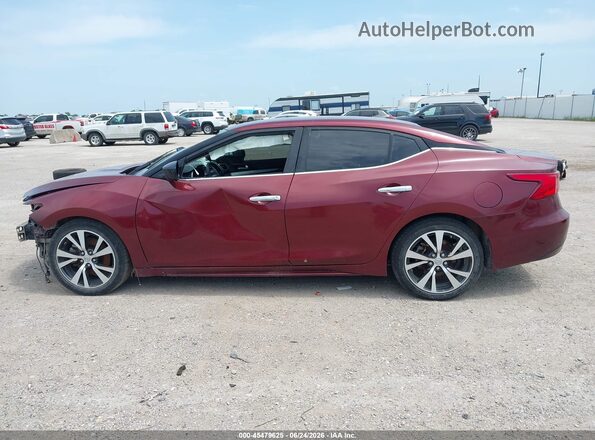 1N4AA6AP9HC409677 2017 NISSAN MAXIMA Red 
