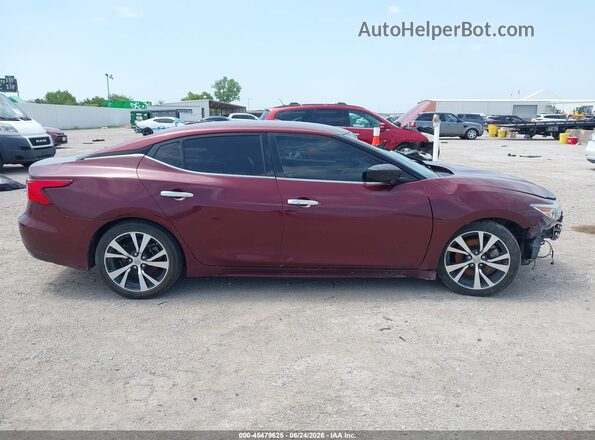 1N4AA6AP9HC409677 2017 NISSAN MAXIMA Red Սալոնի 360 աստիճան տեսք