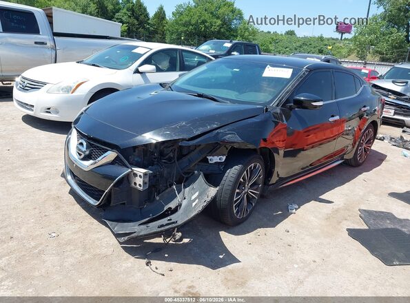 1N4AA6AP9HC423384 2017 NISSAN MAXIMA Black Przód lewy
