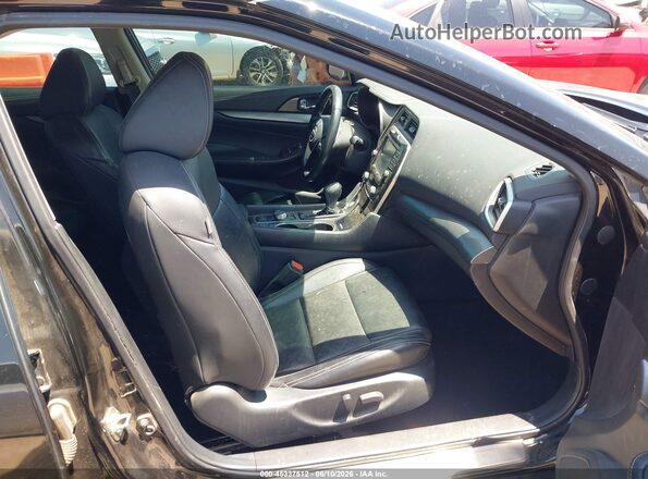 1N4AA6AP9HC423384 2017 NISSAN MAXIMA Black Widok wnętrza z przodu