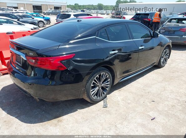 1N4AA6AP9HC423384 2017 NISSAN MAXIMA Black Tył prawy