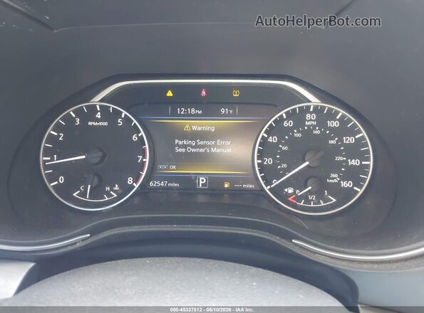1N4AA6AP9HC423384 2017 NISSAN MAXIMA Black Widok tylnych siedzeń