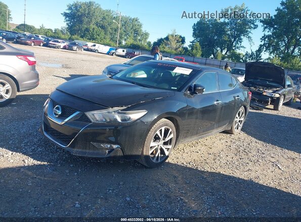 1N4AA6AP9HC434725 2017 NISSAN MAXIMA Black Front left