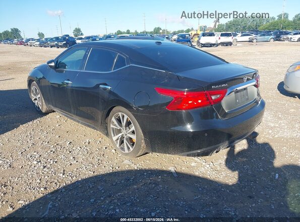 1N4AA6AP9HC434725 2017 NISSAN MAXIMA Black Rear left