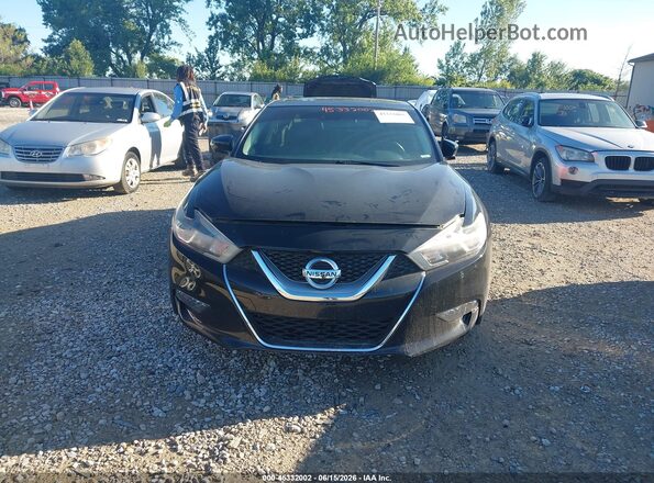 1N4AA6AP9HC434725 2017 NISSAN MAXIMA Black Instrument cluster view