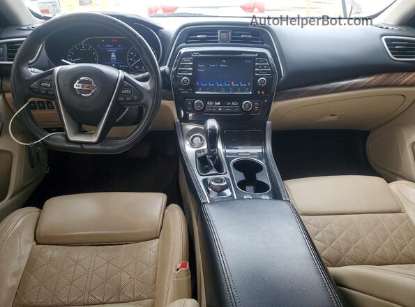 1N4AA6AP9HC437639 2017 NISSAN MAXIMA White Dashboard view