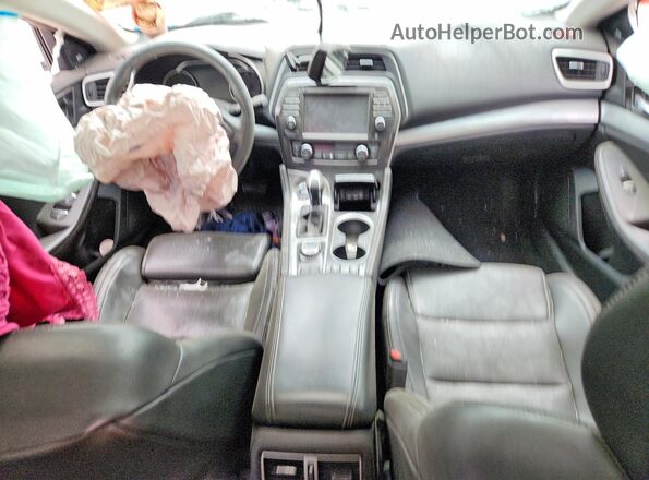 1N4AA6AP9HC449595 2017 NISSAN MAXIMA Silver Առջևի վահանակի տեսք
