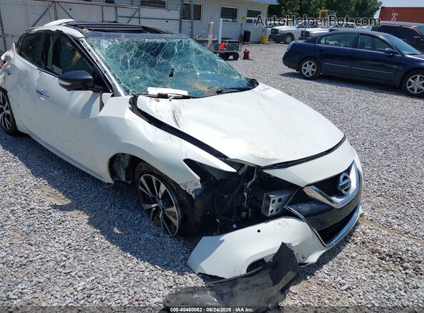 1N4AA6AP9HC453775 2017 NISSAN MAXIMA Белый Вид спереди