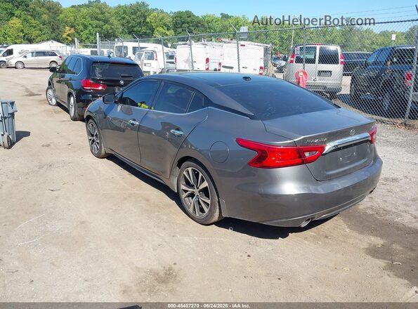 1N4AA6AP9JC363046 2018 NISSAN MAXIMA Gray უკანა მარცხენა