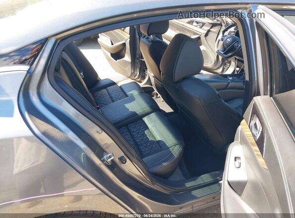 1N4AA6AP9JC363046 2018 NISSAN MAXIMA Gray VIN კოდის სტიკერის ხედი