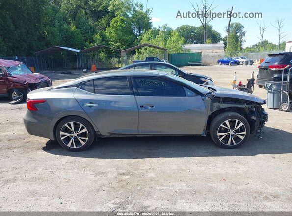 1N4AA6AP9JC363046 2018 NISSAN MAXIMA Gray სალონის 360-გრადუსიანი ხედი
