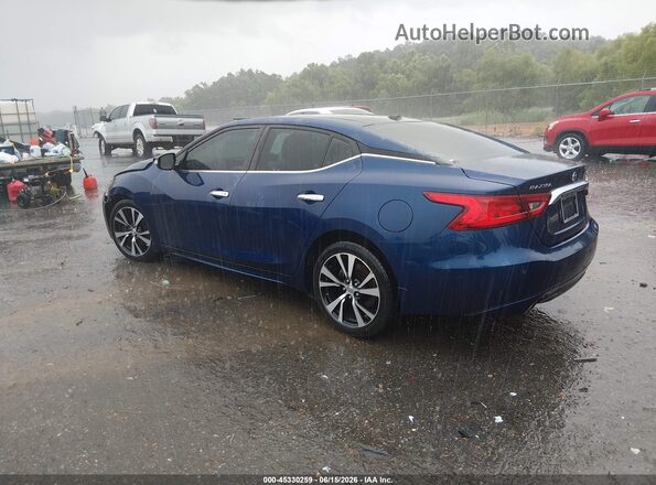 1N4AA6AP9JC368179 2018 NISSAN MAXIMA Blue უკანა მარცხენა