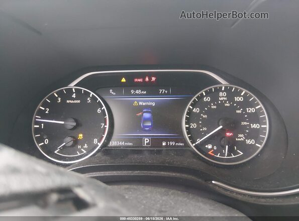1N4AA6AP9JC368179 2018 NISSAN MAXIMA Blue უკანა სავარძლების ხედი