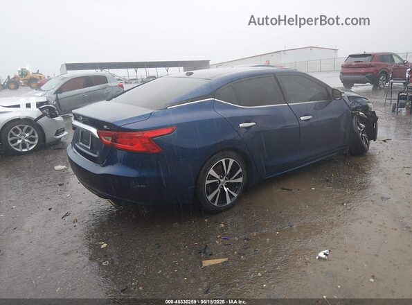 1N4AA6AP9JC368179 2018 NISSAN MAXIMA Blue უკანა მარჯვენა
