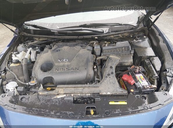 1N4AA6AP9JC368179 2018 NISSAN MAXIMA Blue უკანა ხედი