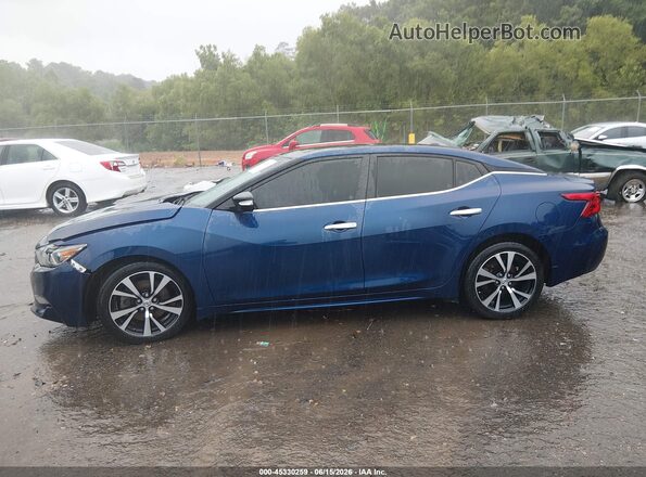 1N4AA6AP9JC368179 2018 NISSAN MAXIMA Blue სალონის 360-გრადუსიანი ხედი