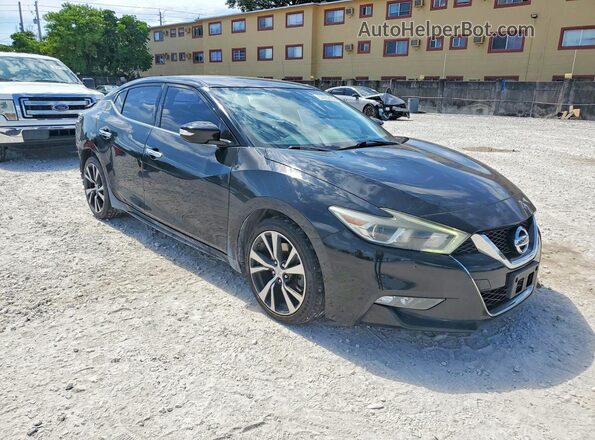 1N4AA6AP9JC378033 2018 NISSAN MAXIMA Black Front right