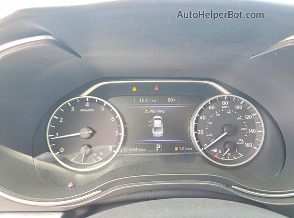1N4AA6AP9JC378033 2018 NISSAN MAXIMA Black Instrument cluster view