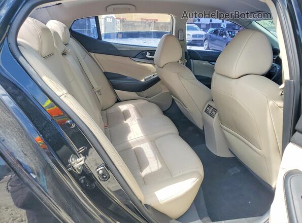 1N4AA6AP9JC378033 2018 NISSAN MAXIMA Black Rear seats view