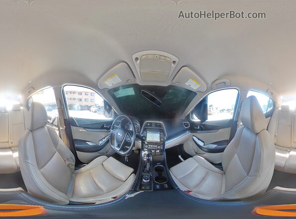 1N4AA6AP9JC378033 2018 NISSAN MAXIMA Black 360 interior view