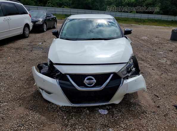 1N4AA6AP9JC379859 2018 NISSAN MAXIMA Белый Вид спереди
