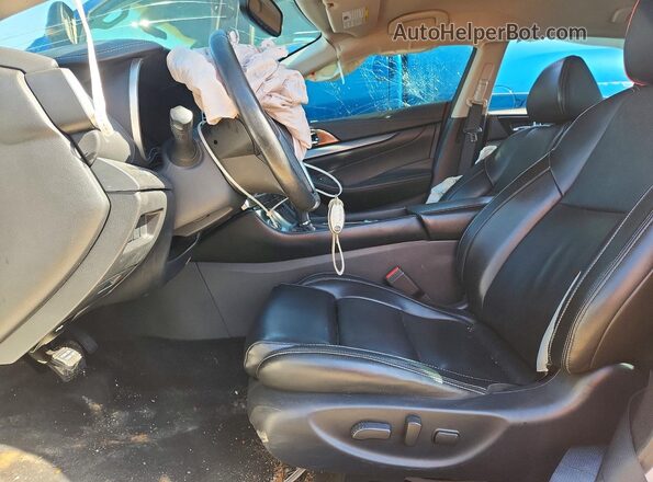 1N4AA6AP9JC379859 2018 NISSAN MAXIMA Белый Вид салона спереди