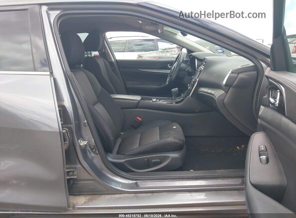 1N4AA6AP9JC391042 2018 NISSAN MAXIMA Серый Вид салона спереди