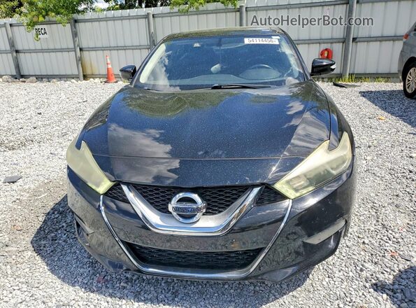 1N4AA6APXGC375117 2016 NISSAN MAXIMA Black Vista frontal