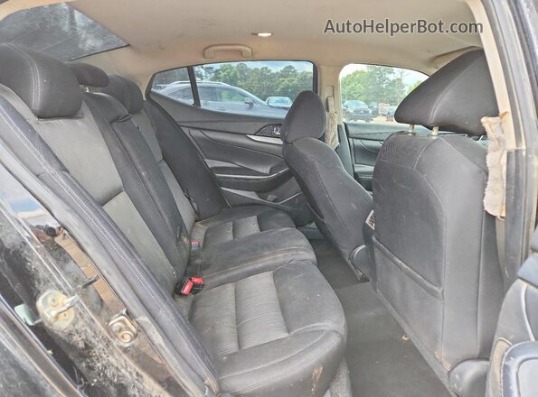 1N4AA6APXGC380351 2016 NISSAN MAXIMA Black Rear seats view