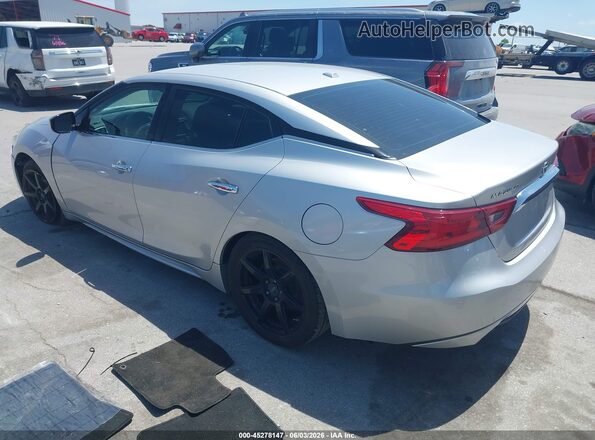 1N4AA6APXGC382942 2016 NISSAN MAXIMA Silver Trasero izquierdo