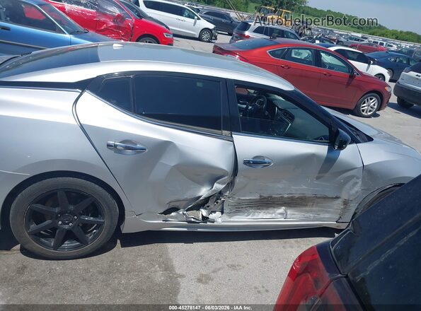 1N4AA6APXGC382942 2016 NISSAN MAXIMA Silver Vista interior trasera