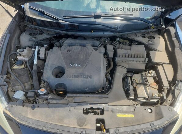 1N4AA6APXGC394363 2016 NISSAN MAXIMA Charcoal Սալոնի հետևի տեսք