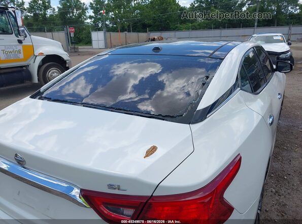 1N4AA6APXGC398963 2016 NISSAN MAXIMA White წინა ხედი