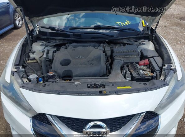 1N4AA6APXGC398963 2016 NISSAN MAXIMA White უკანა ხედი
