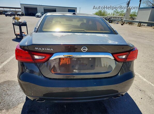 1N4AA6APXGC404616 2016 NISSAN MAXIMA Gray Հետևի տեսք
