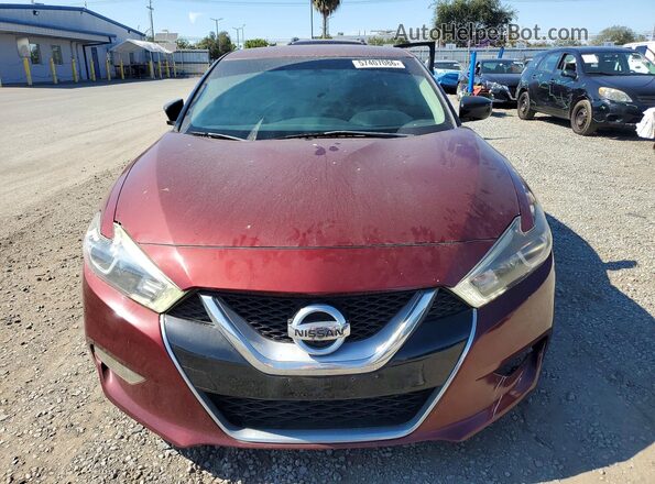 1N4AA6APXGC412201 2016 NISSAN MAXIMA Red 