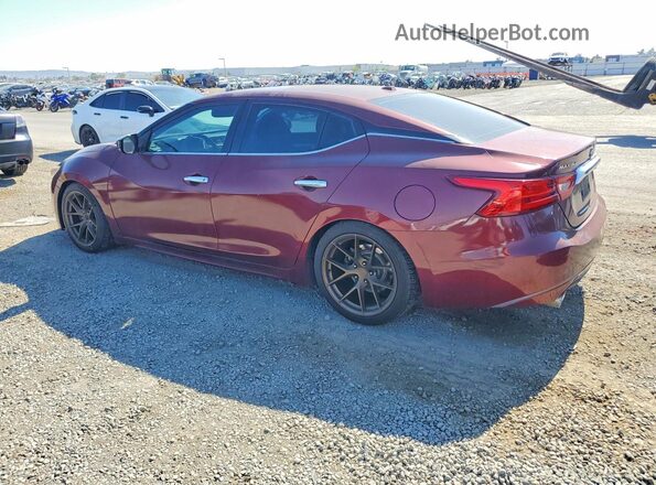 1N4AA6APXGC412201 2016 NISSAN MAXIMA Red 