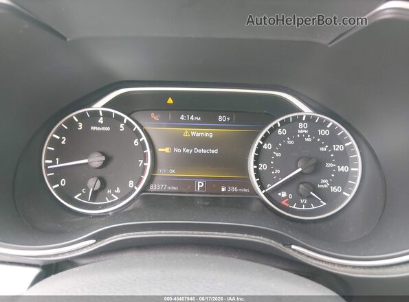 1N4AA6APXGC421268 2016 NISSAN MAXIMA Белый Вид задних сидений