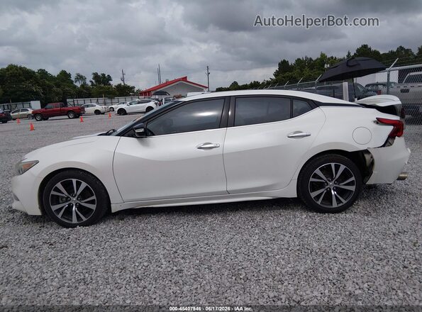 1N4AA6APXGC421268 2016 NISSAN MAXIMA Белый Панорамный вид салона 360°